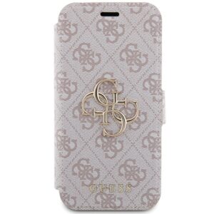 Guess 4G Big Metal Logo Hoesje voor iPhone 15 Pro Max, Roze - Afbeelding 3