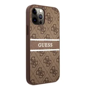 Guess HC PU 4G Stripe Case voor iPhone 12/12 Pro - Afbeelding 4