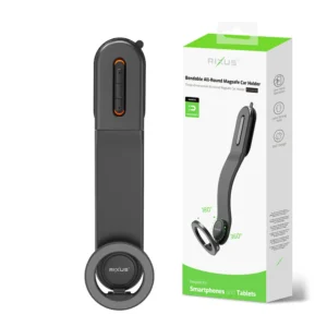 Rixus RXHM90 Bendable All-Round MagSafe Car Holder Black - Afbeelding 3
