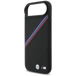 BMW M MagSafe Case iPhone 17 Air – Zwart (Tricolor Metal Logo) - Afbeelding 3