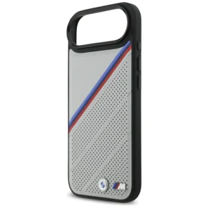 BMW M MagSafe Case iPhone 17 Air – Grijs (Tricolor Metal Logo) - Afbeelding 3