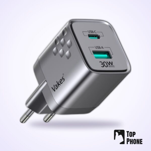 Thuislader 30W – 1× USB-C + 1× USB-A