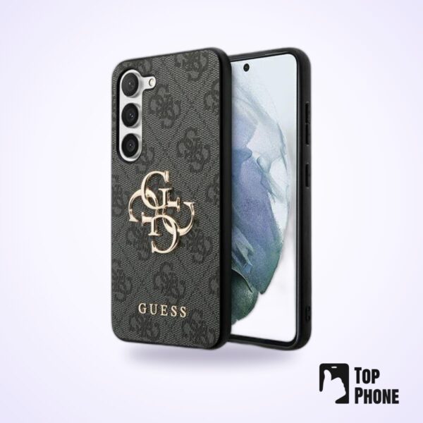 Guess Hardcase Big Metal Logo voor Samsung Galaxy S24