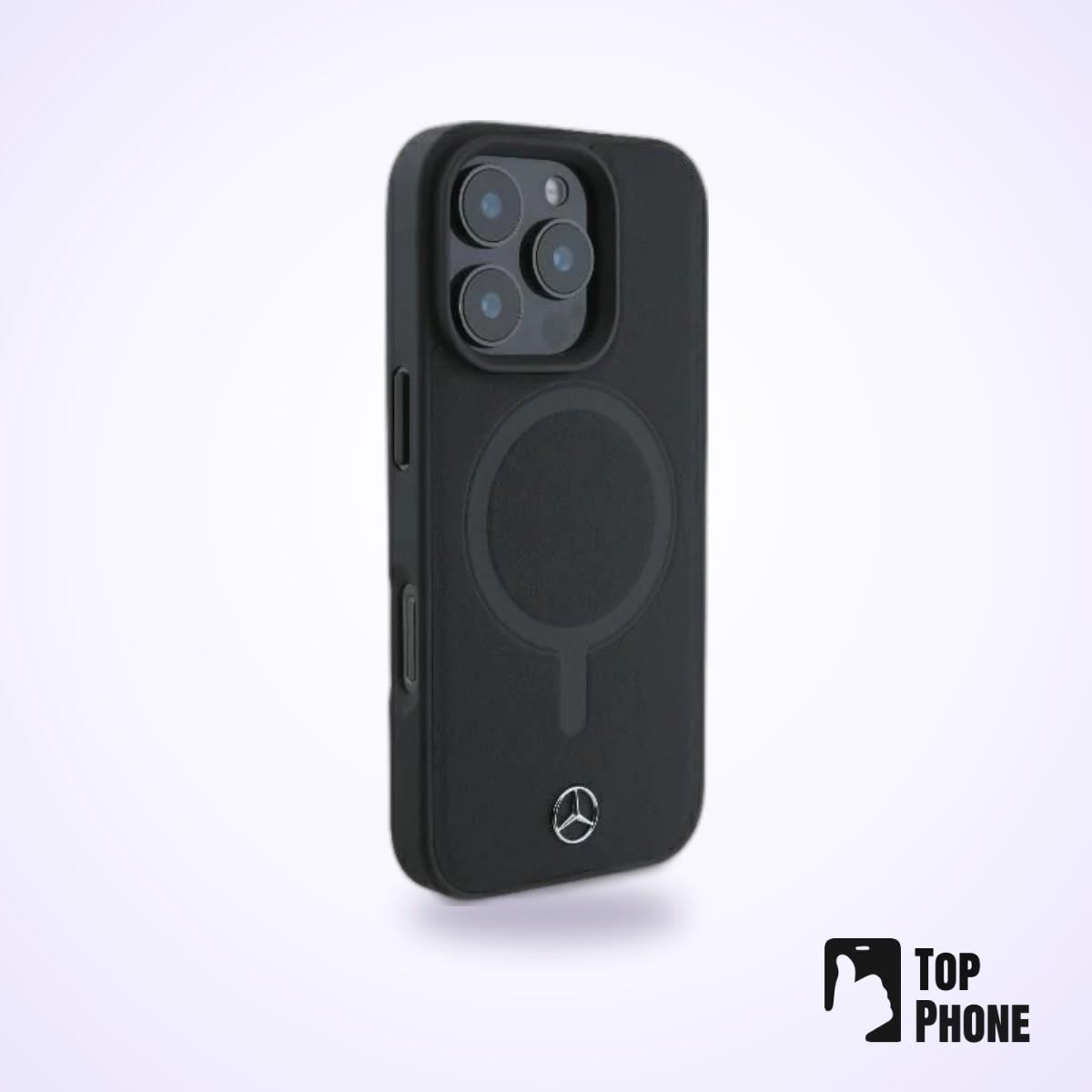 Mercedes-Benz iPhone 16 Pro Max Case Smooth Leather MagSafe - Afbeelding 4