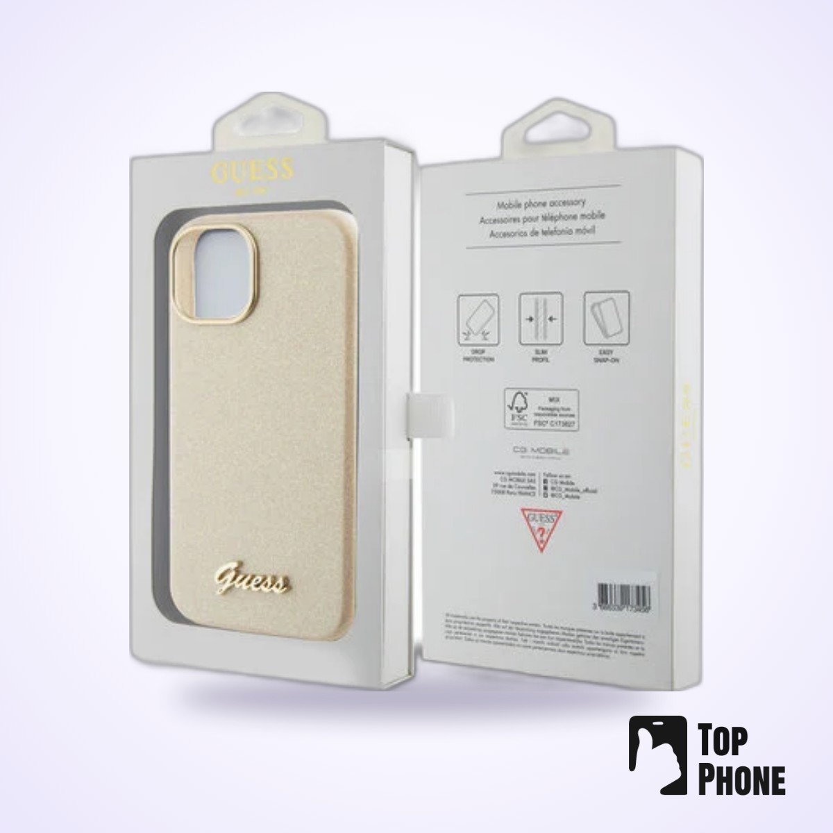 Guess TPU Back Cover voor iPhone 15/14/13 - Afbeelding 6